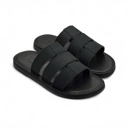 Dép quai ngang - Màu đen